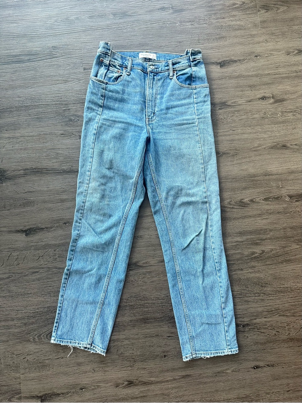 Abercrombie & Fitch 90s Straight Ultra High-Rise Jeans